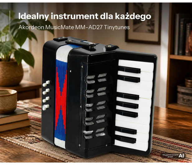 MusicMate Akordeon MM-AD27 TinyTunes - 1588116 - zdjęcie 6